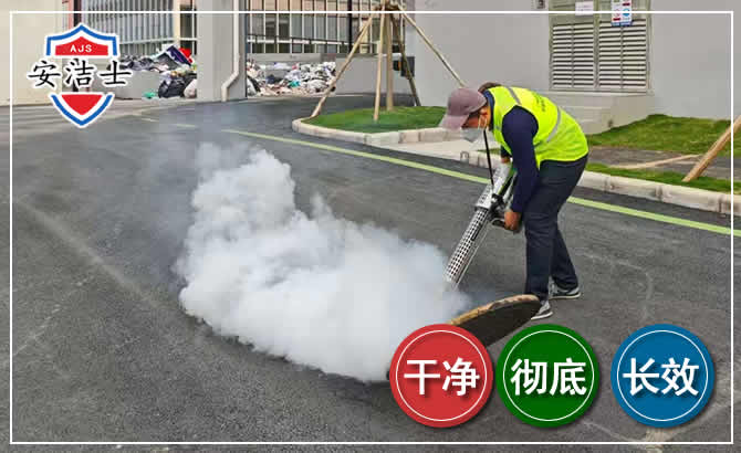上城区消杀防疫现场